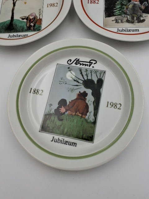 Jubilæums platter, Storm P, Royal Copenhagen